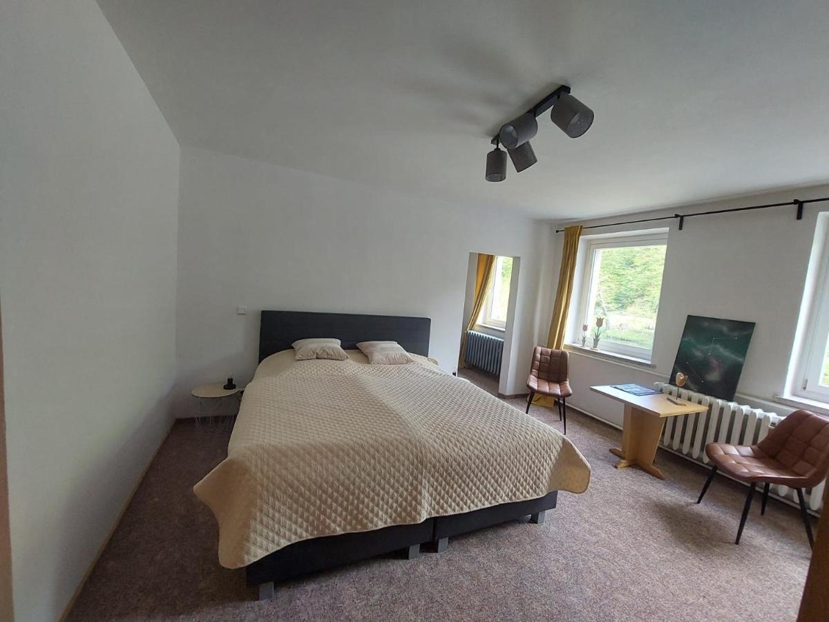 Pension Sternschnuppe, Treseburg Harz, Unmittelbar Am Wasser Thale Kültér fotó