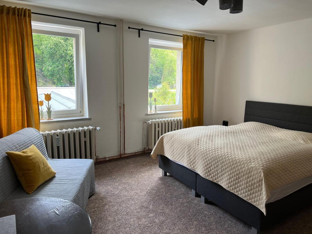 Pension Sternschnuppe, Treseburg Harz, Unmittelbar Am Wasser Thale Kültér fotó
